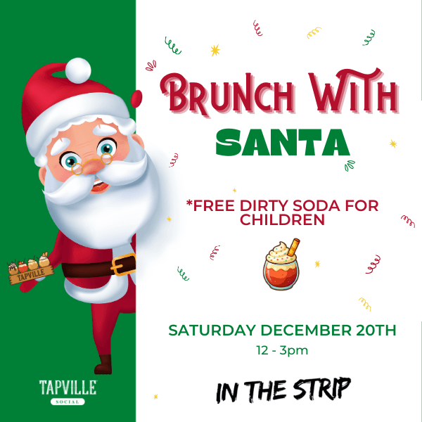 Brunch With Santa at Tapville Pittsburgh