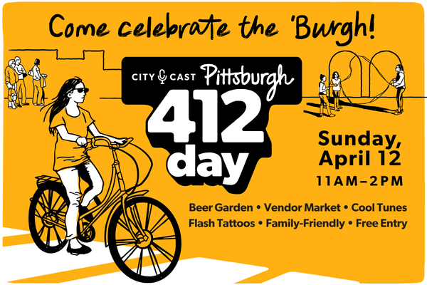 Display ad promoting a four-one-two Day event on Sunday, April 12.