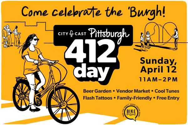 Display ad promoting a four-one-two Day event on Sunday, April 12.