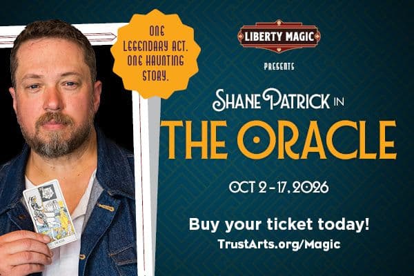 Display Ad: Shane Patrick at Liberty Magic